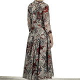 SAMANTHA SUNG Damen ASTER Kleid mit Print