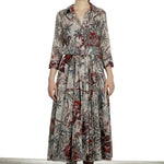 SAMANTHA SUNG Damen ASTER Kleid mit Print