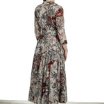 SAMANTHA SUNG Damen ASTER Kleid mit Print