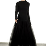 Marc Le Bihan Damen Asymmetrisches Kleid schwarz