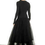 Marc Le Bihan Damen Asymmetrisches Kleid schwarz