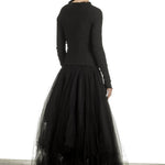 Marc Le Bihan Damen Asymmetrisches Kleid schwarz