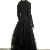 Marc Le Bihan Damen Asymmetrisches Kleid schwarz