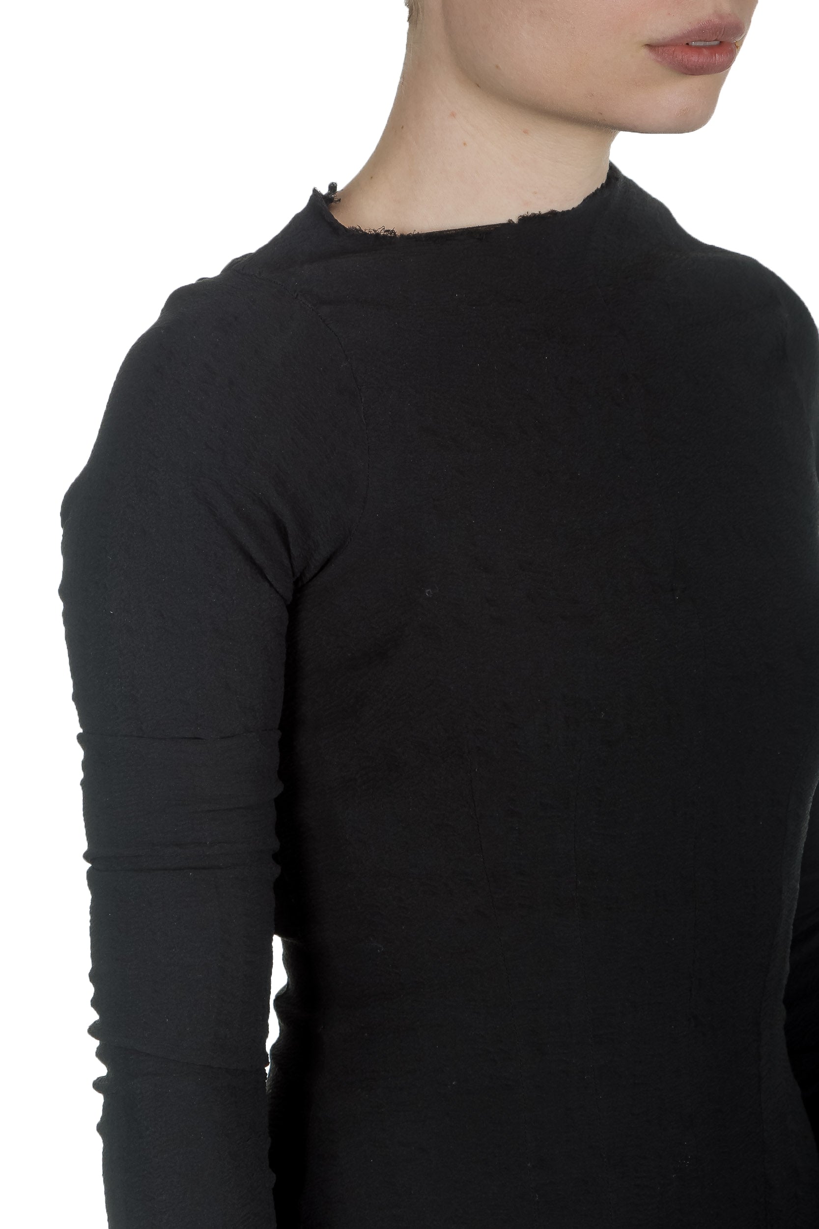 Marc Le Bihan Damen Asymmetrisches Kleid schwarz