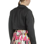 Comme Des Garçons Damen Cropped-Blazer schwarz 