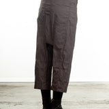 Rundholz Dip Damen 7/8 Sarouel Hose braun cedar