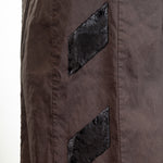 Rundholz Dip Damen 7/8 Sarouel Hose braun cedar