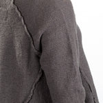 Rundholz DIP Damen A-Linien Pullover grau cedar