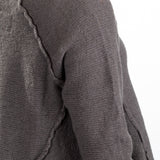 Rundholz DIP Damen A-Linien Pullover grau cedar