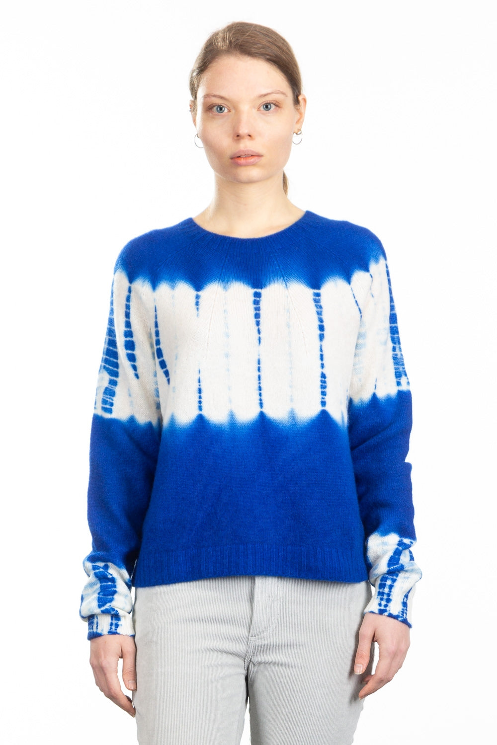 Suzusan  Kaschmir Pullover blau