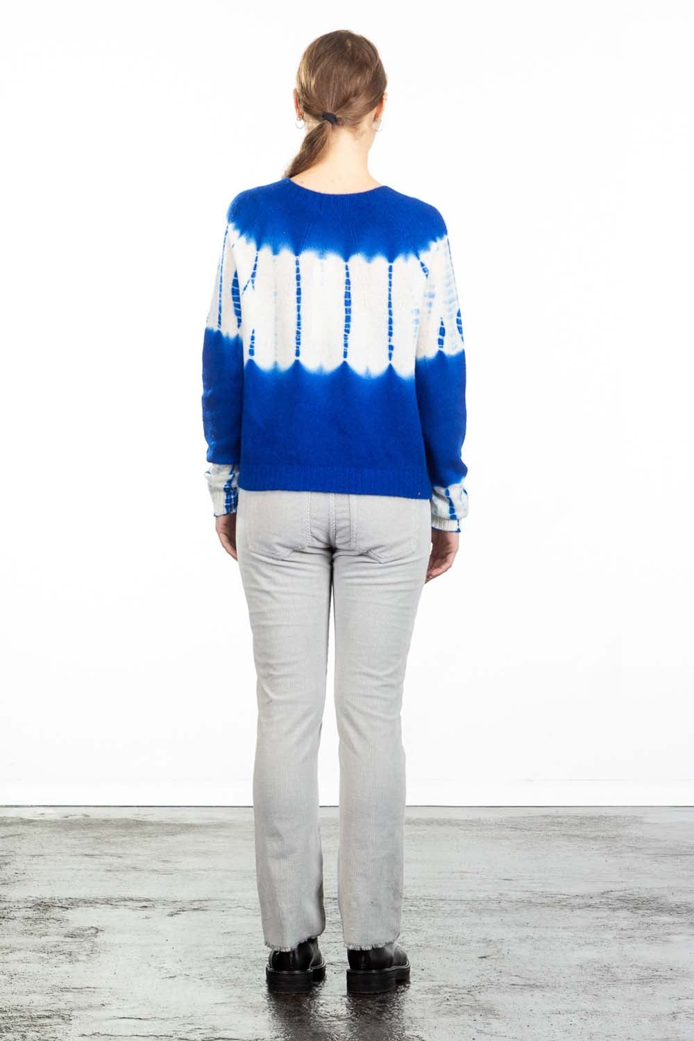 Suzusan  Kaschmir Pullover blau