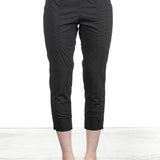 Rundholz Dip Damen Stretchhose schwarz