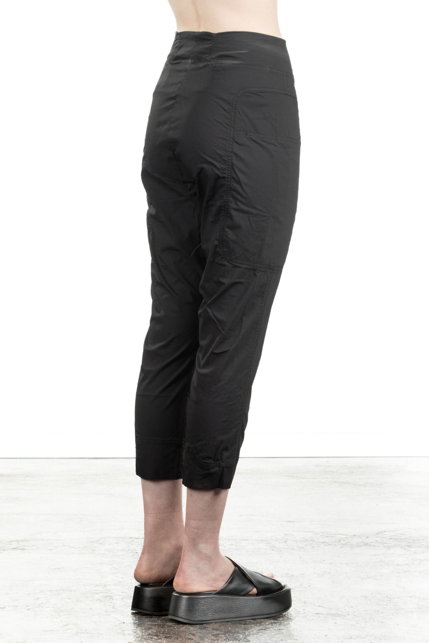 Rundholz Dip Damen Stretchhose schwarz