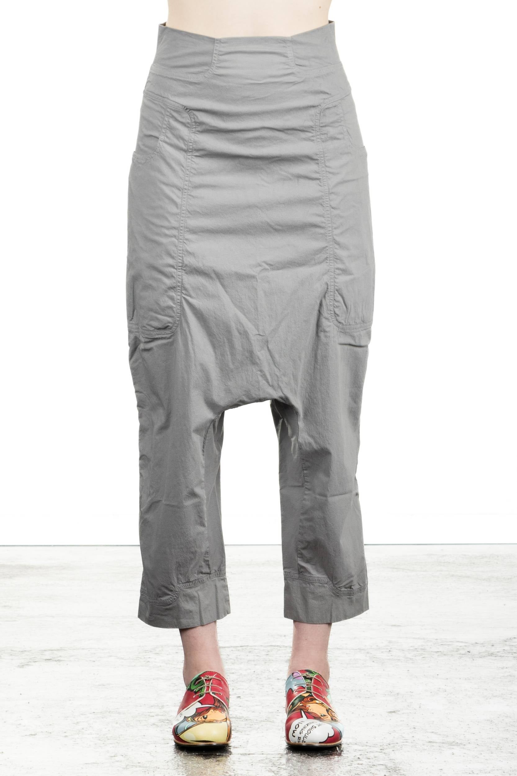 Rundholz Dip Damen 7/8 Sarouel Hose grau