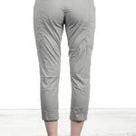Rundholz Dip Damen Stretchhose grau