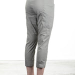 Rundholz Dip Damen Stretchhose grau