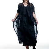 Uma Wang Damen Avantgarde Kleid in Schwarz