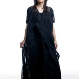 Uma Wang Damen Avantgarde Kleid in Schwarz