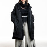 Yohji Yamamoto Damen Avantgarde Parka schwarz