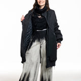 Yohji Yamamoto Damen Avantgarde Parka schwarz