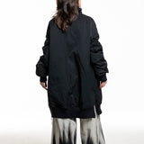 Yohji Yamamoto Damen Avantgarde Parka schwarz