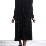 Y's Yohji Yamamoto Damen Cardigan im gestrickten Design schwarz